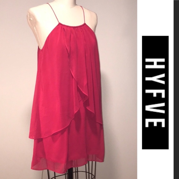 HYFVE Dresses & Skirts - Fuschia SUMMER dress 👗 flowy, sleeveless ▪️ sz M